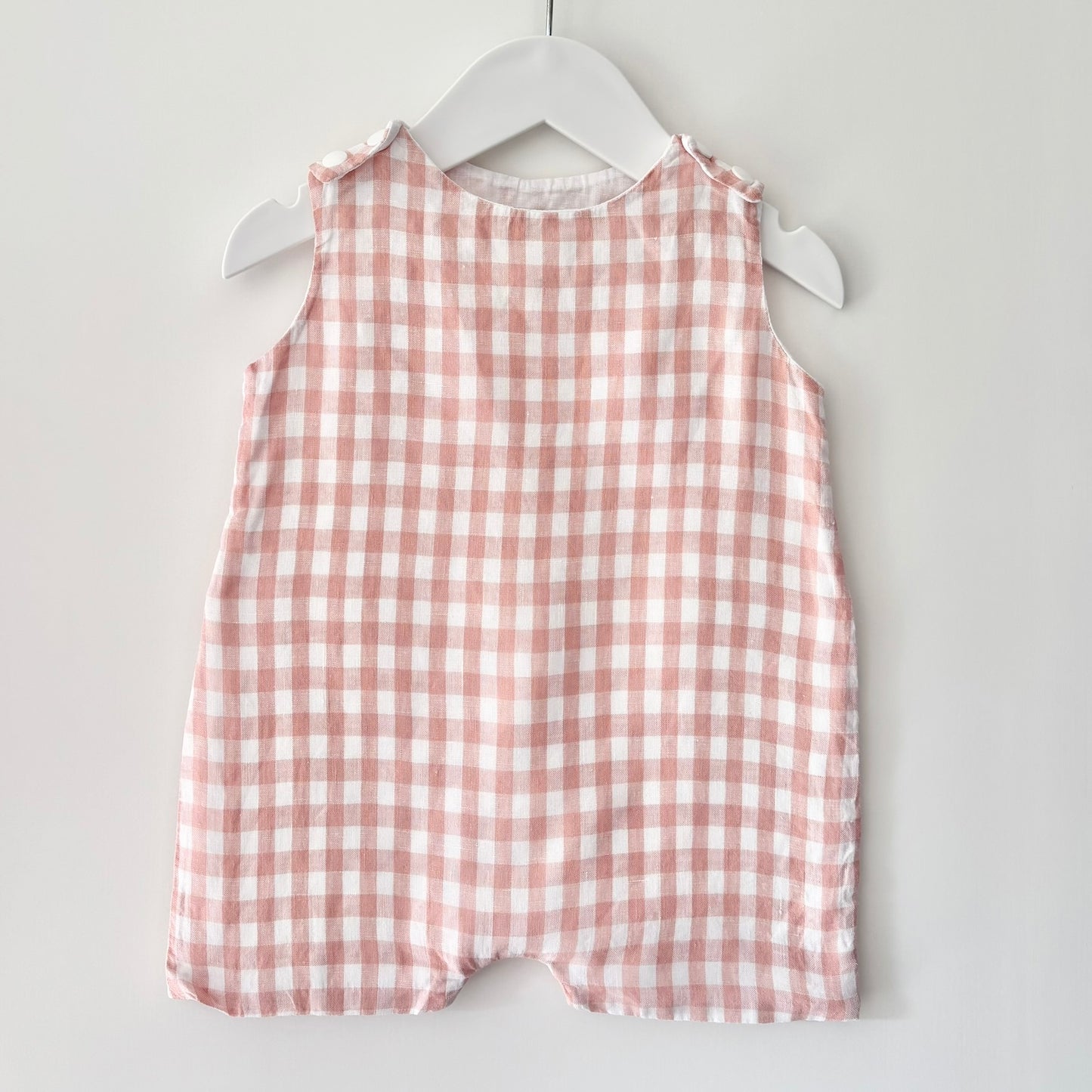Brooksies Linen Romper, 6m