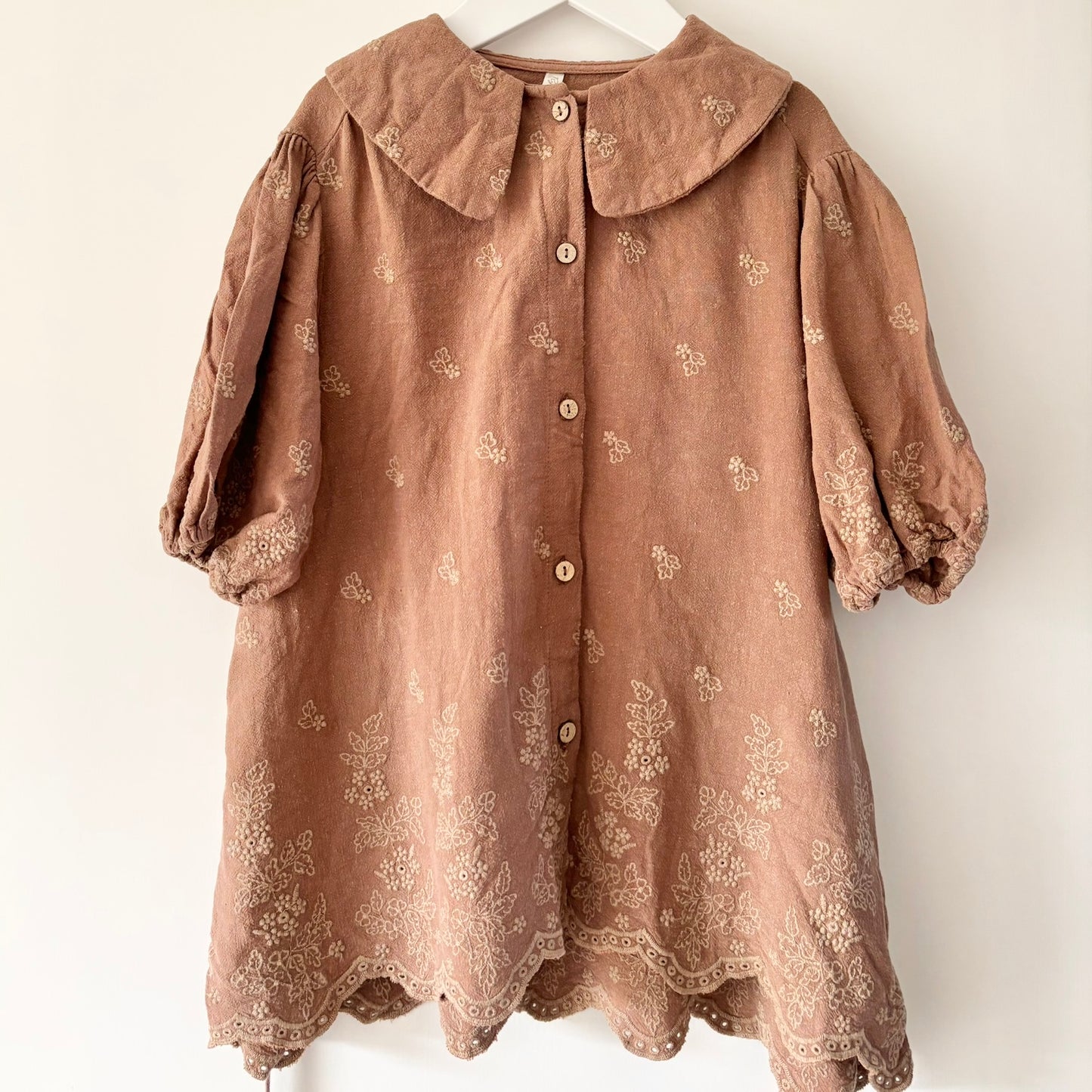 Rylee & Cru Linen Shirt Dress, Size 2-3