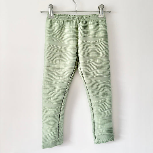 La Sienna Textured Leggings, Size 5 (with matching headband)