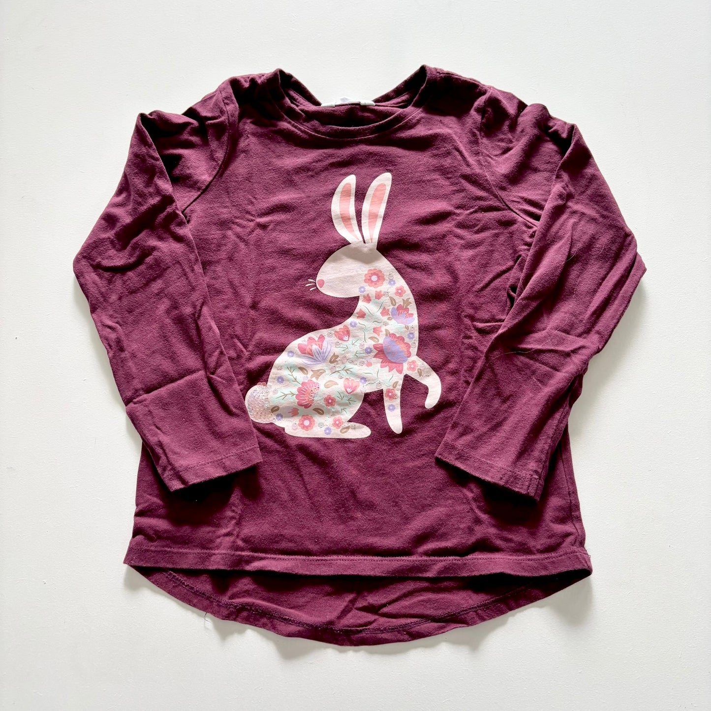 $2 BASICS - Mac & Ellie Bunny Tee, Size 6