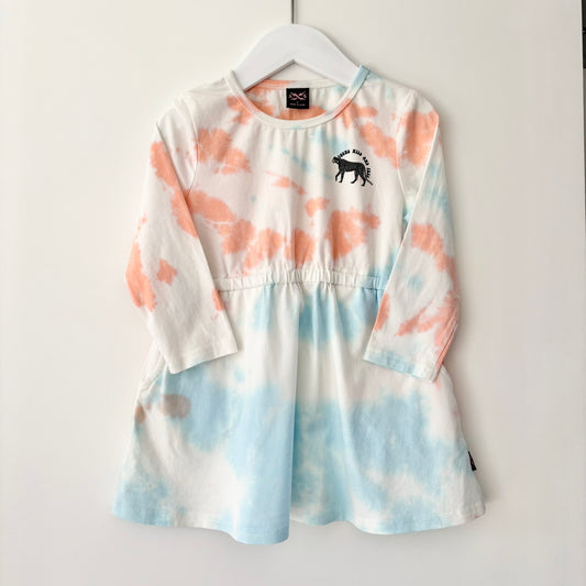 Alphabet Soup Tie-Dye Dress, Size 2