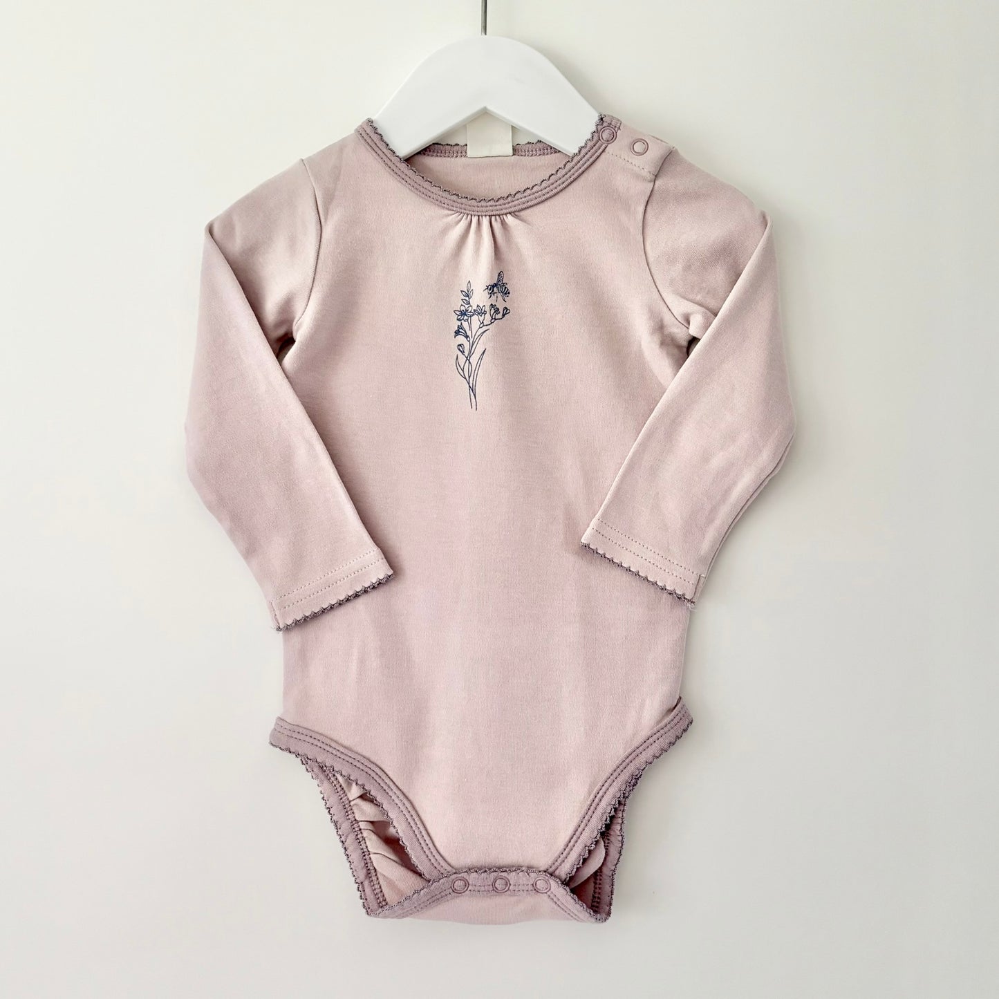 Little Bundle Lavender Bodysuit, Size 1