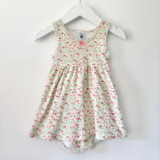 Petit Bateau Floral Dress, 18m