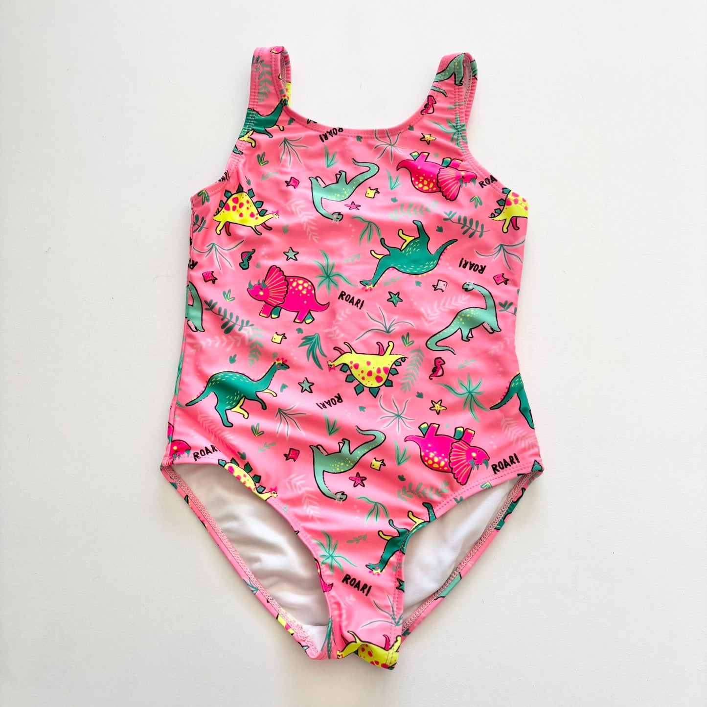 Dinosaur Swimsuit, Size 7