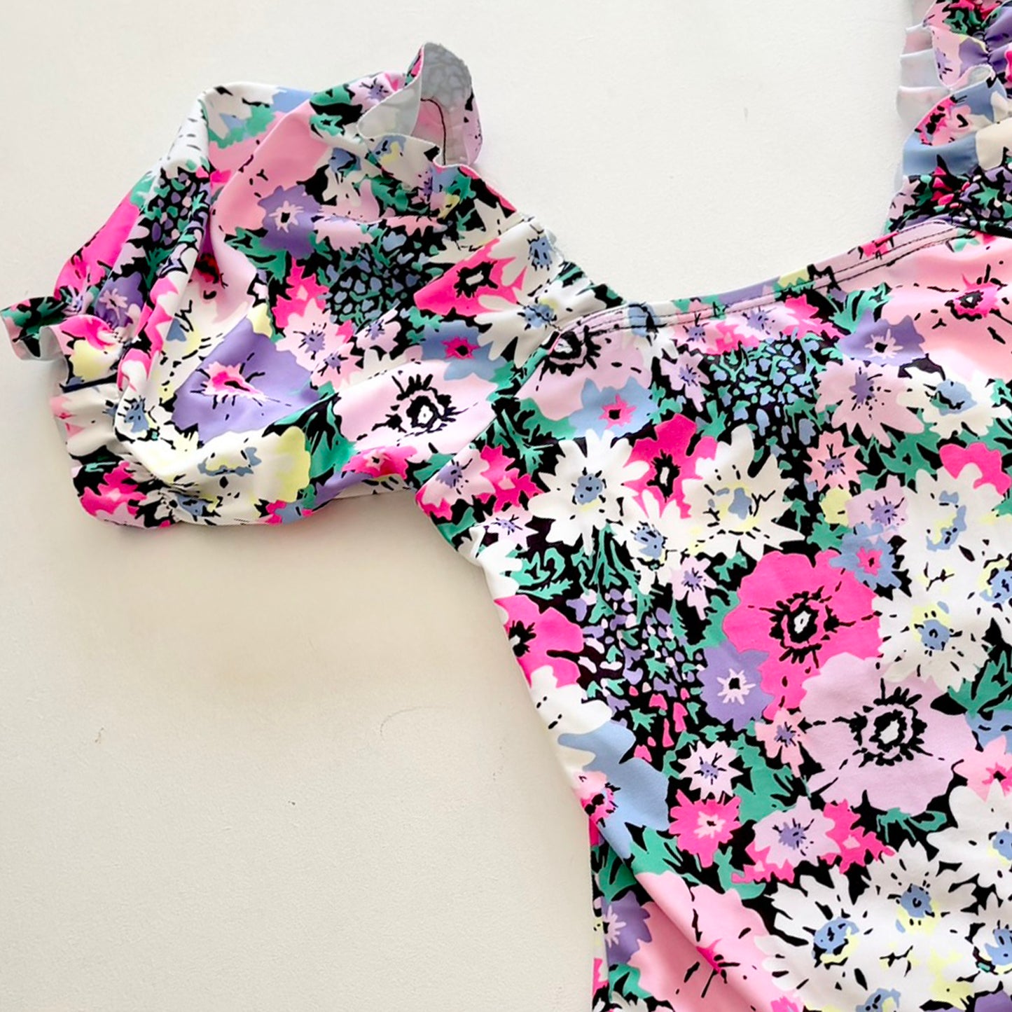 Cotton On Floral Swimsuit, Size 6