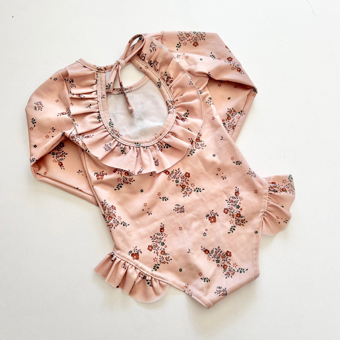 Floral Swimsuit, 6-12m