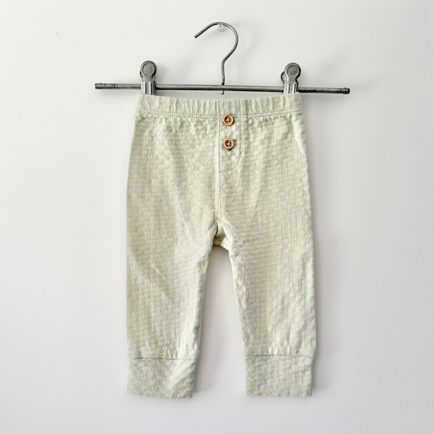 Quincy Mae Sage Waffle Set, 3-6m