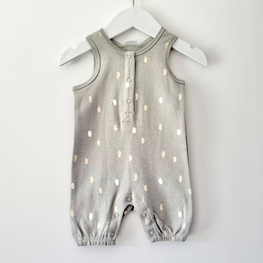 Teeny Weeny Sage Playsuit, 0-3m (NEW)