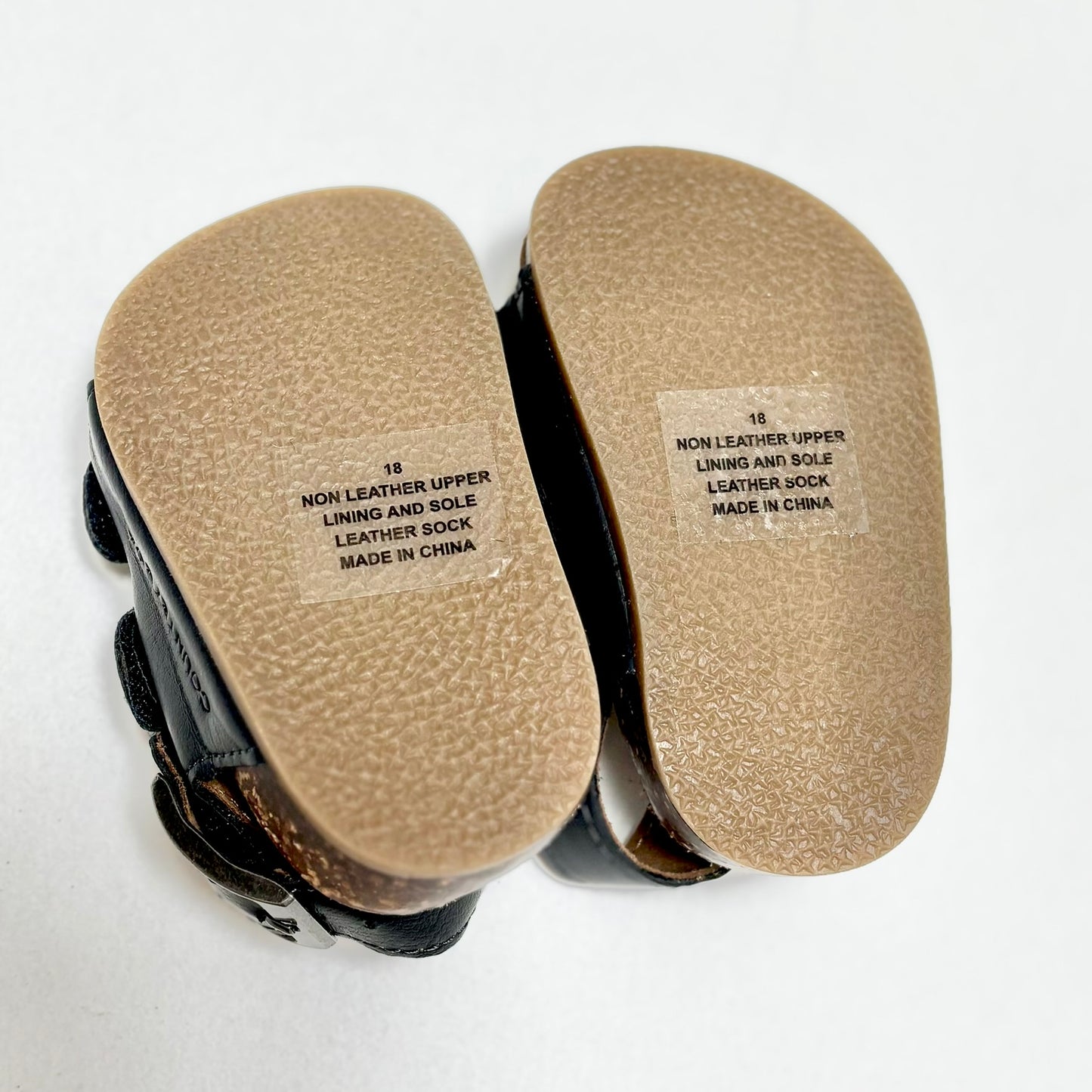 Country Road Buckle Sandals, EU18 (NEW)