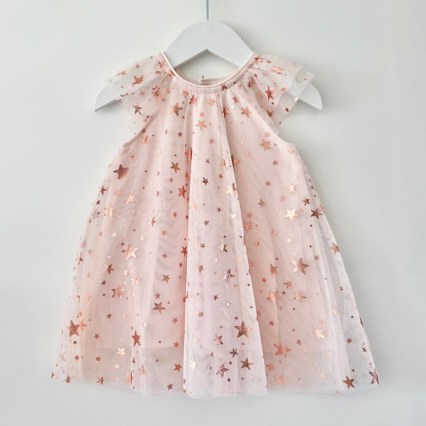 Tulle Star Dress, 6-12m (NEW)