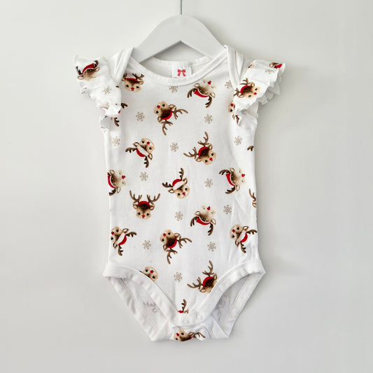 Reindeer Bodysuit, Size 1
