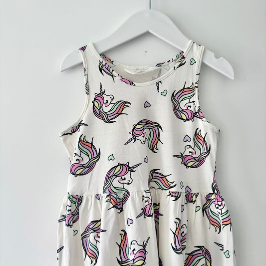 H&M Unicorn Dresses x2, Size 5-6