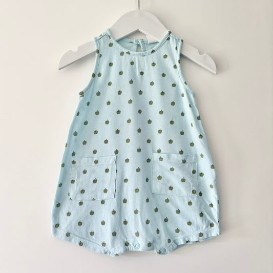 Seed Apple Romper, 3-6m