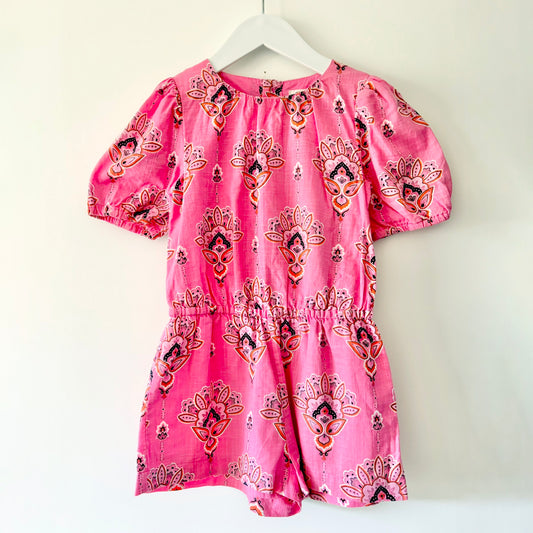 Country Road Paisley Playsuit, Size 6