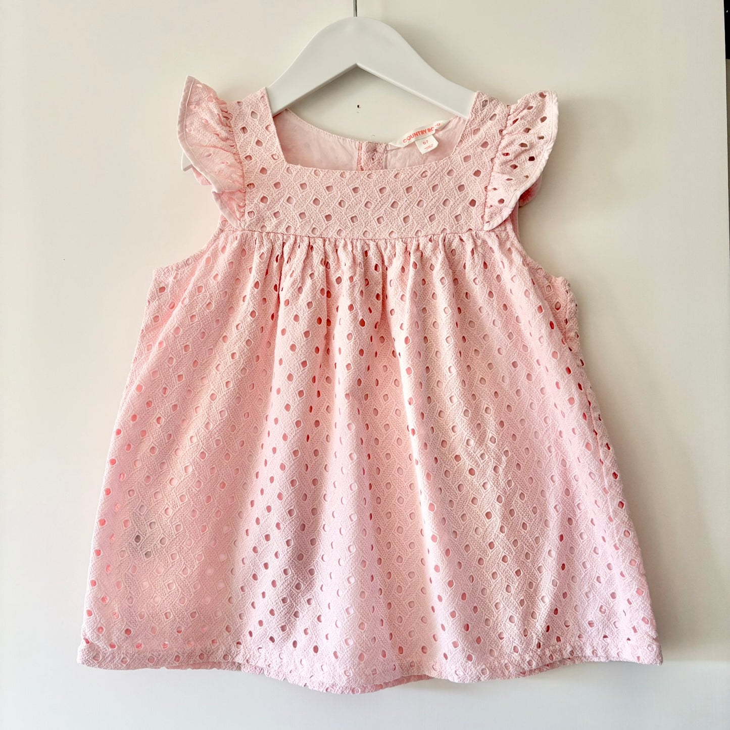 Country Road Broderie Top, Size 7