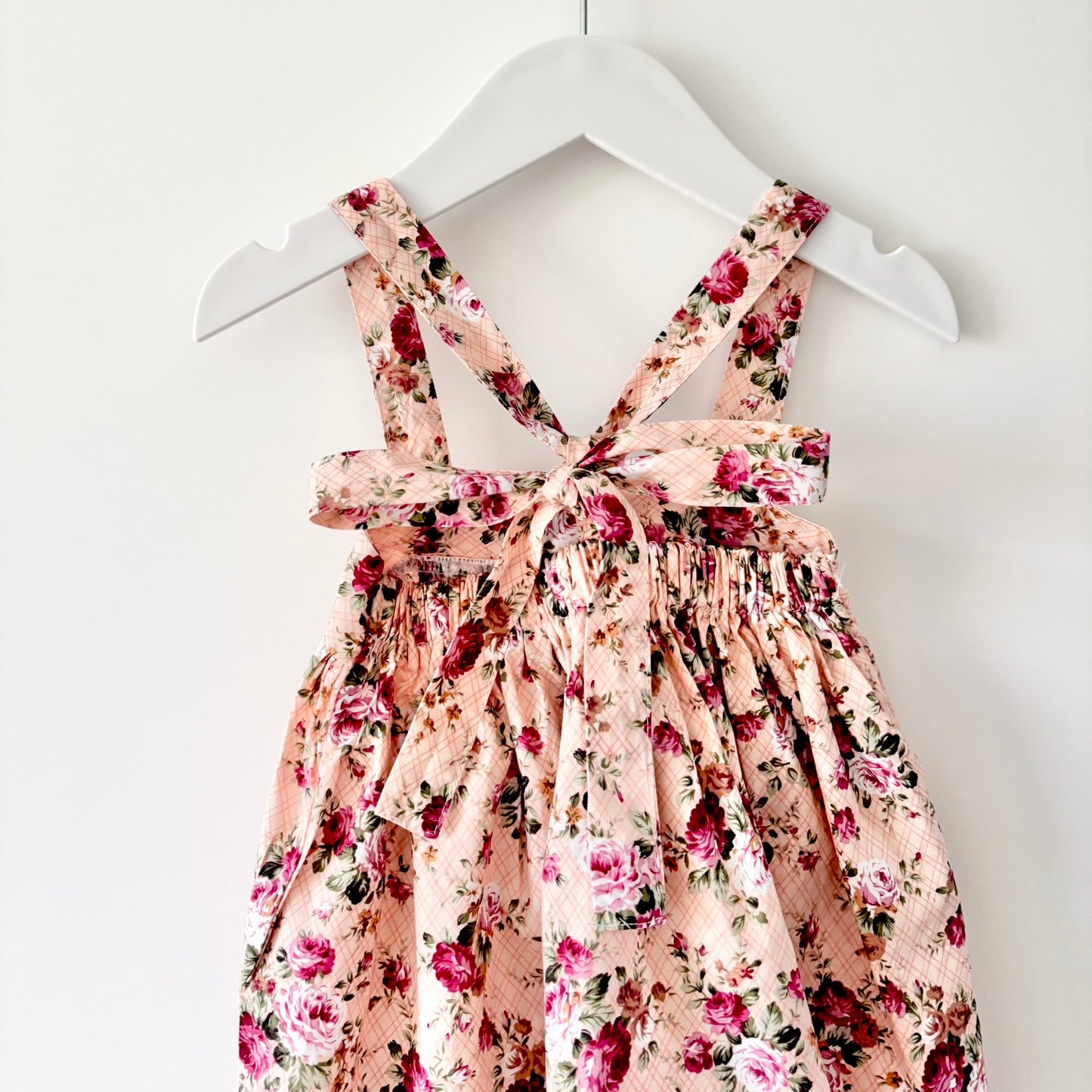 Floral Suspender Skirt, Size 3