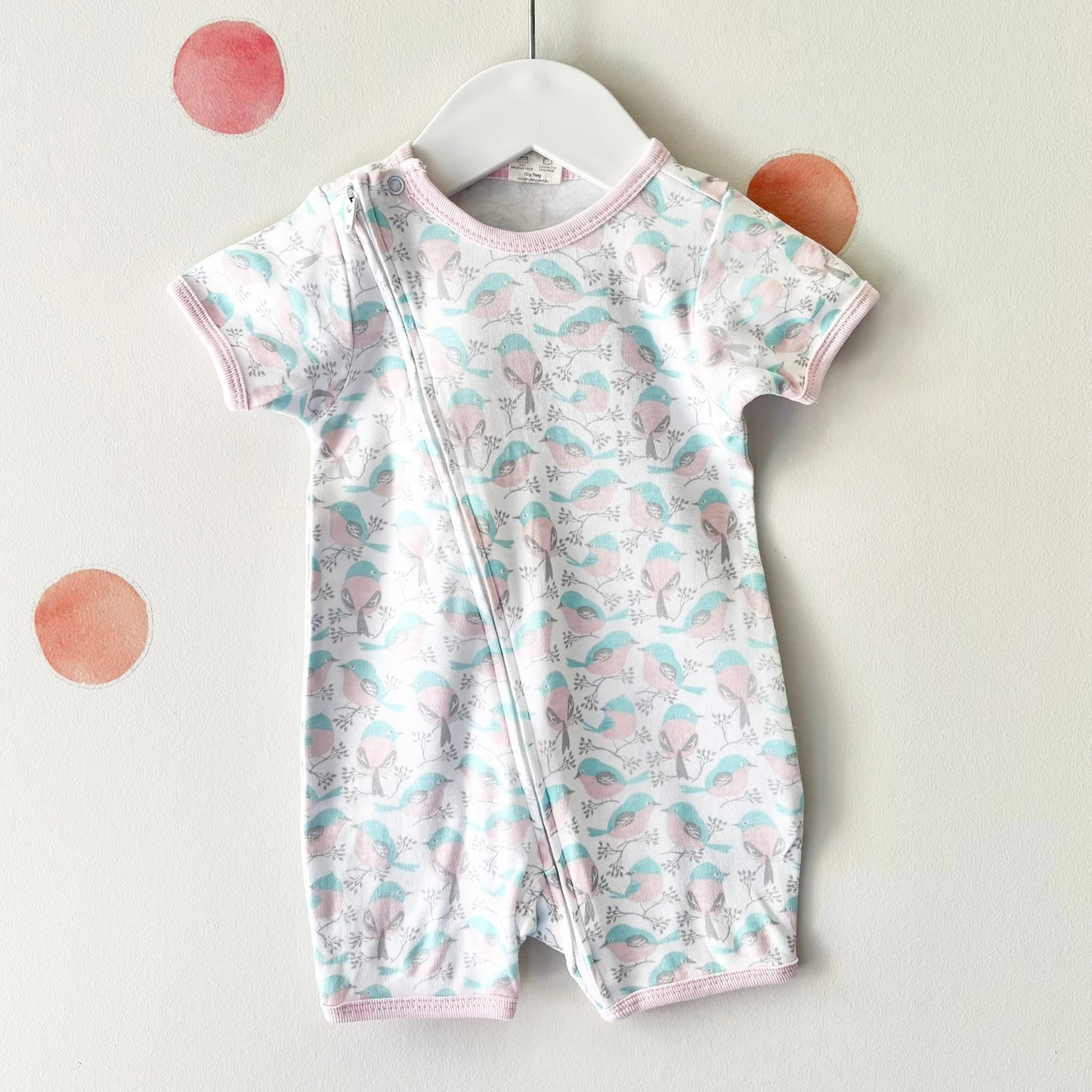 Tiny Twig Songbird Onesie, 3-6m