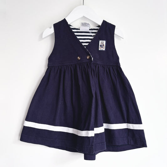 Vintage Ladybird Sailor Dress, Size 2