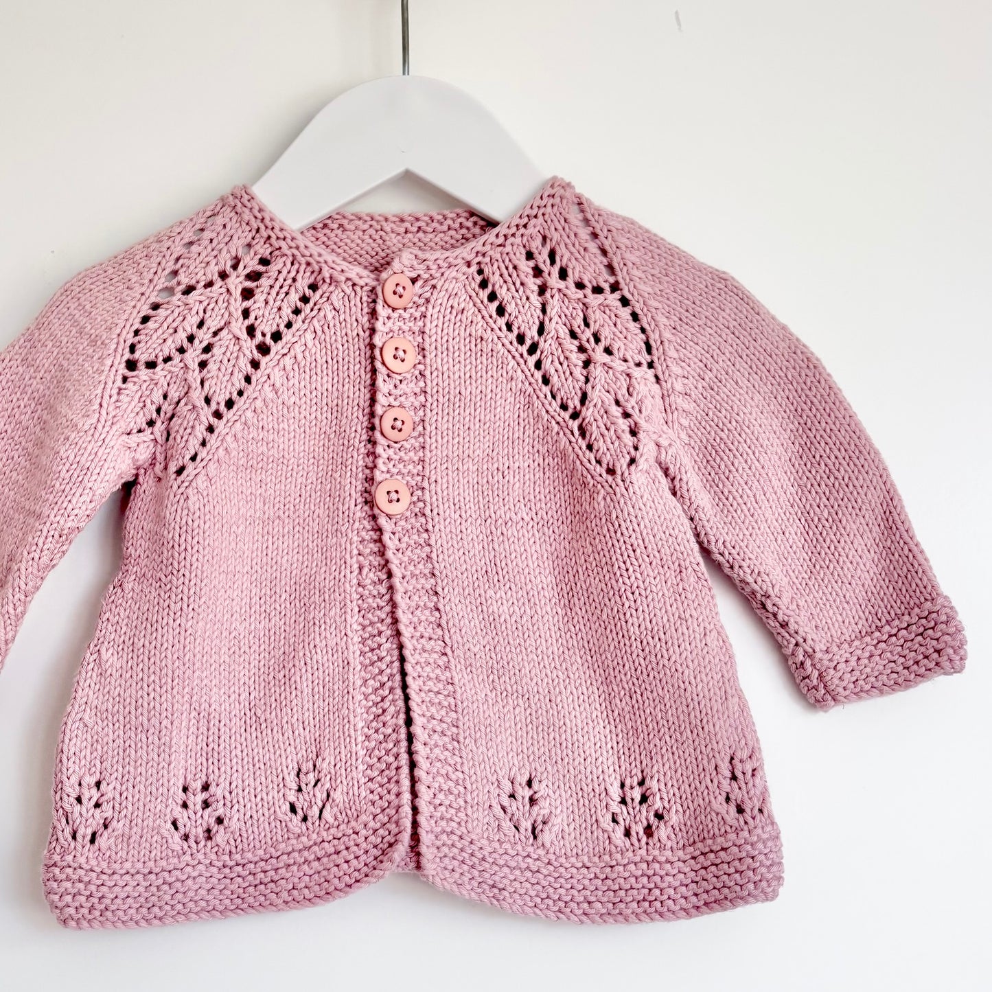 Handknitted Cardigan, 3-6m