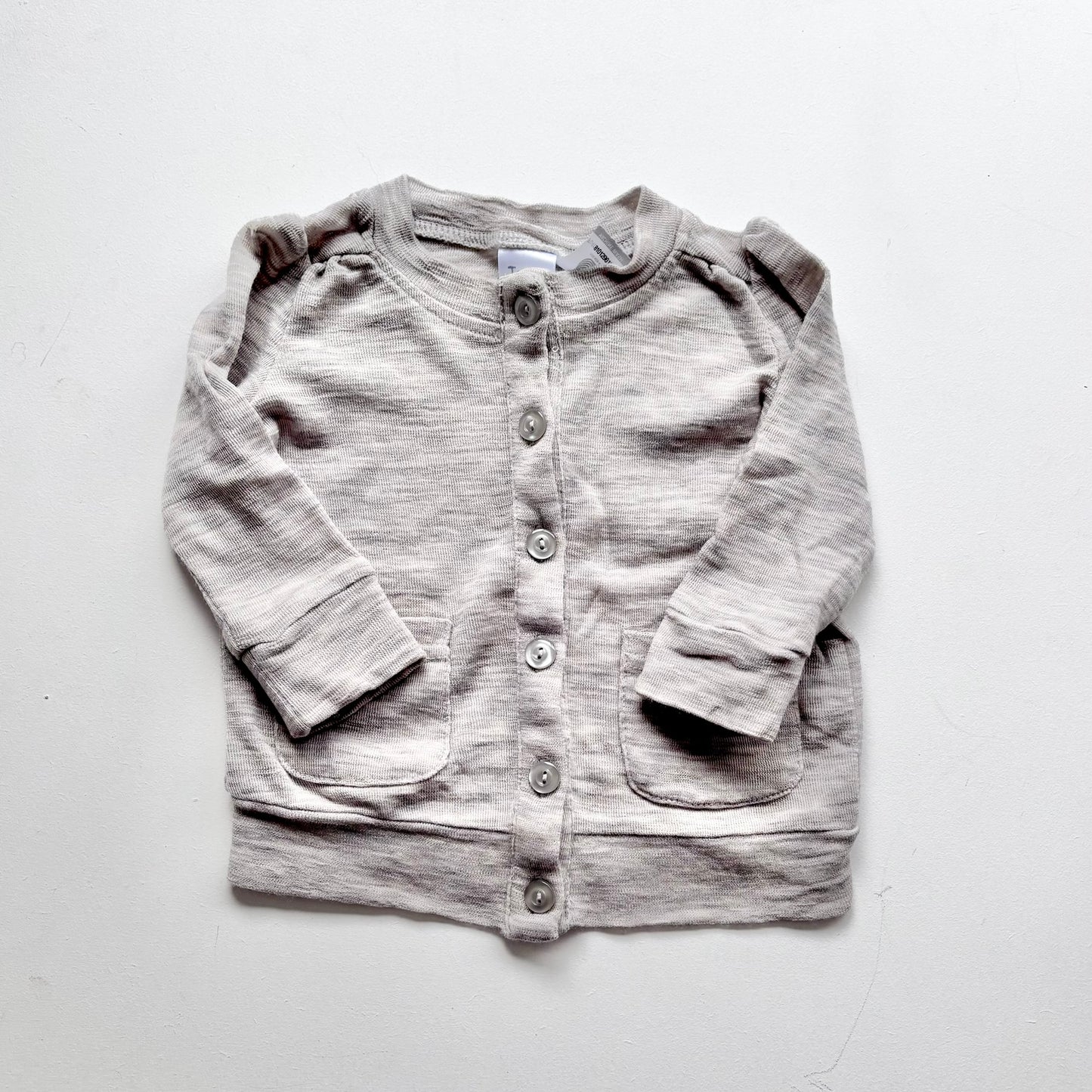 Teeny Weeny Merino Cardigan, 3-6m