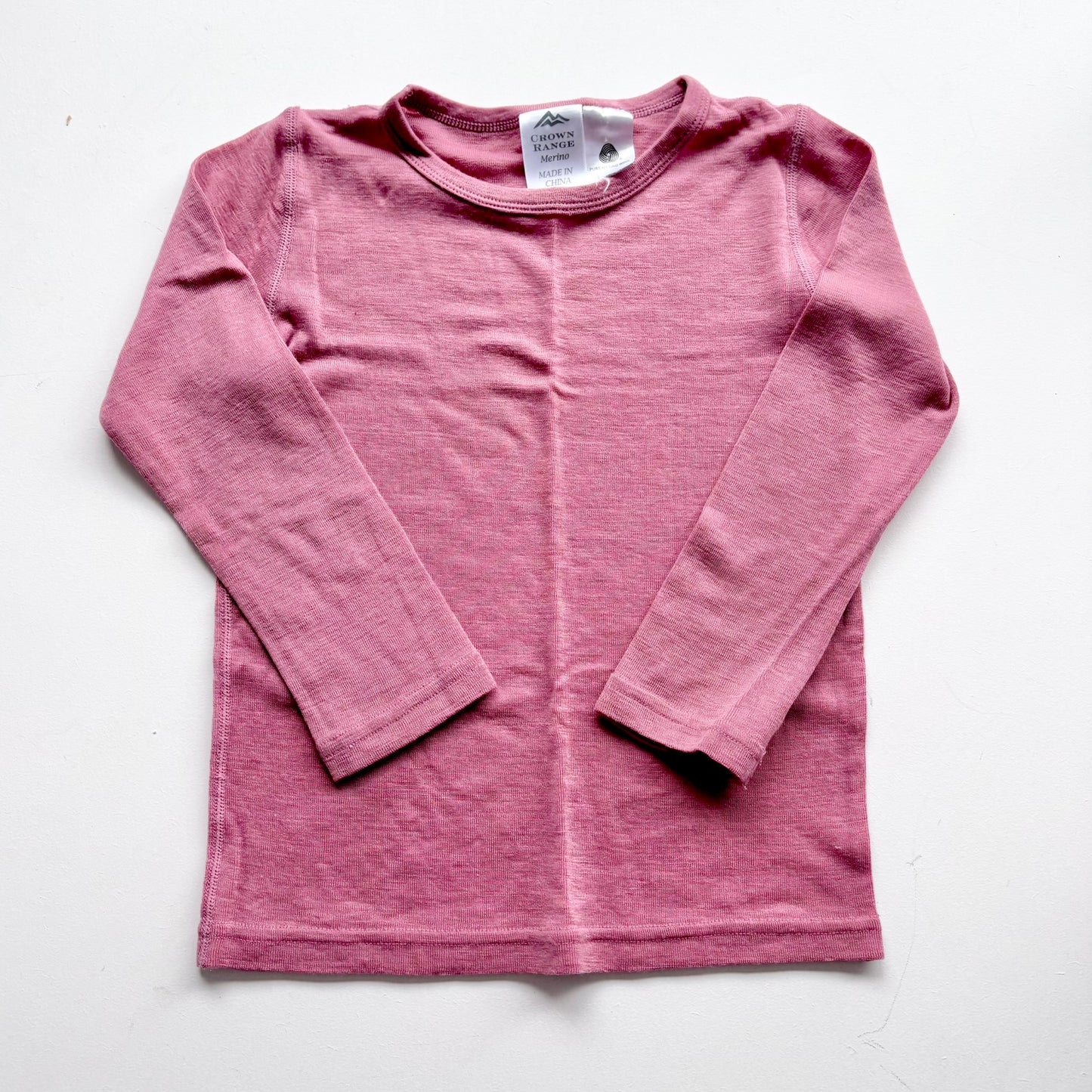 Crown Range Merino Tee, Size 6