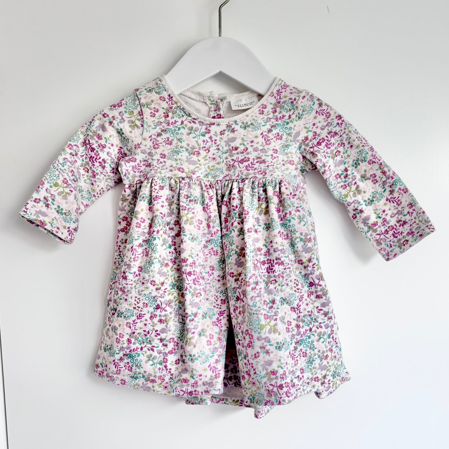 Next Floral Dress, 3-6m