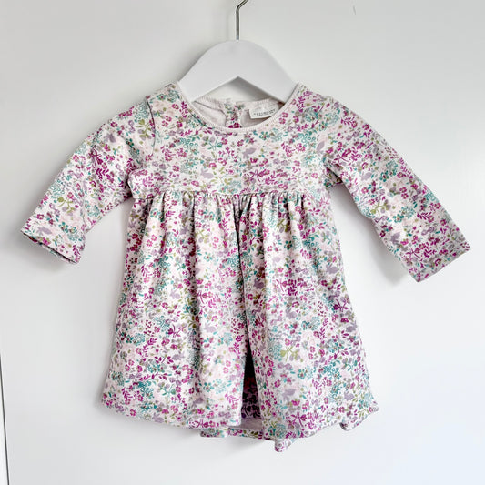 Next Floral Dress, 3-6m