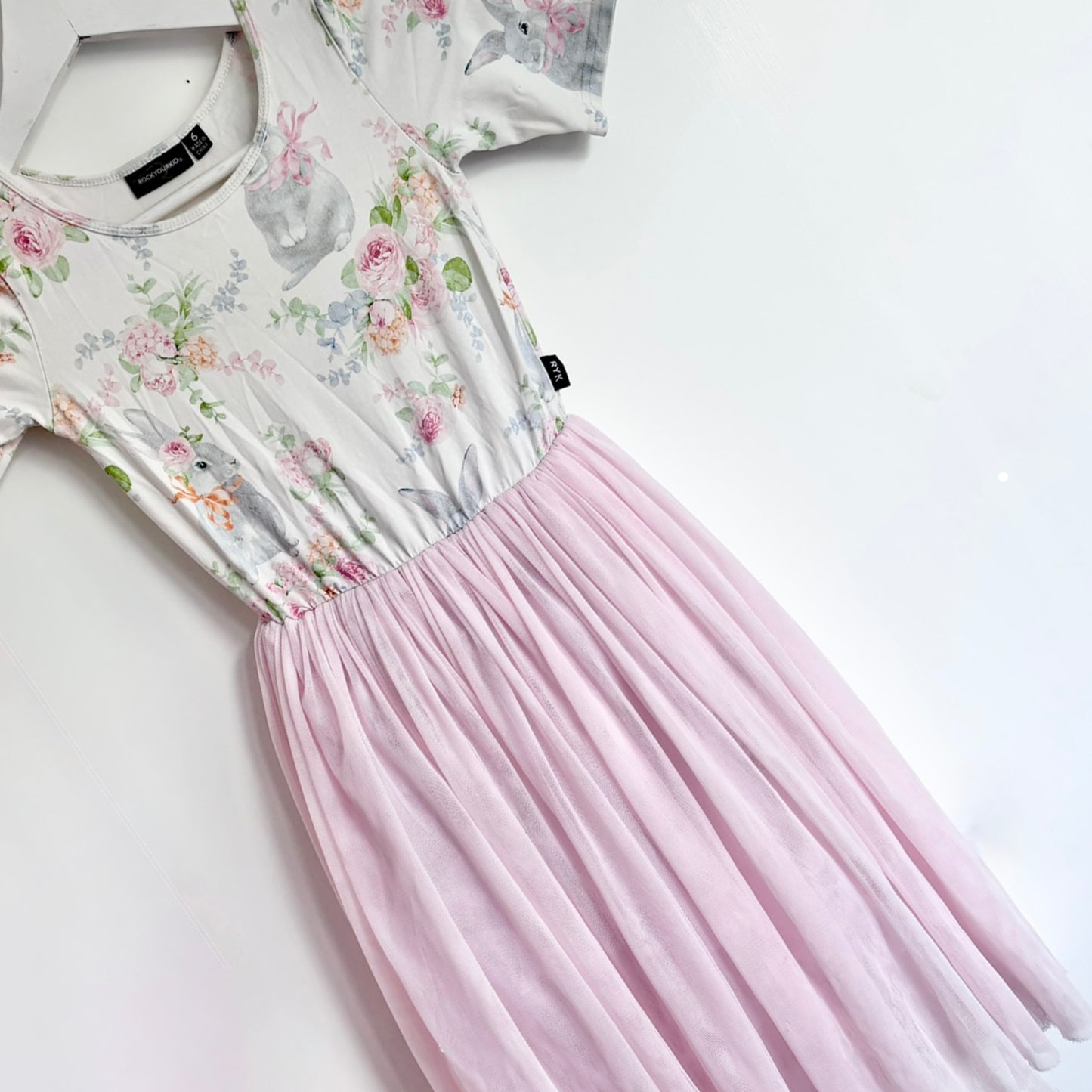 Rock Your Kid Bunny Tutu Dress, Size 6