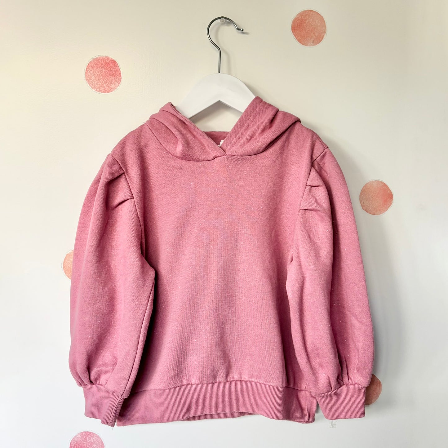 Mac & Ellie Glitter Hoodie, Size 6