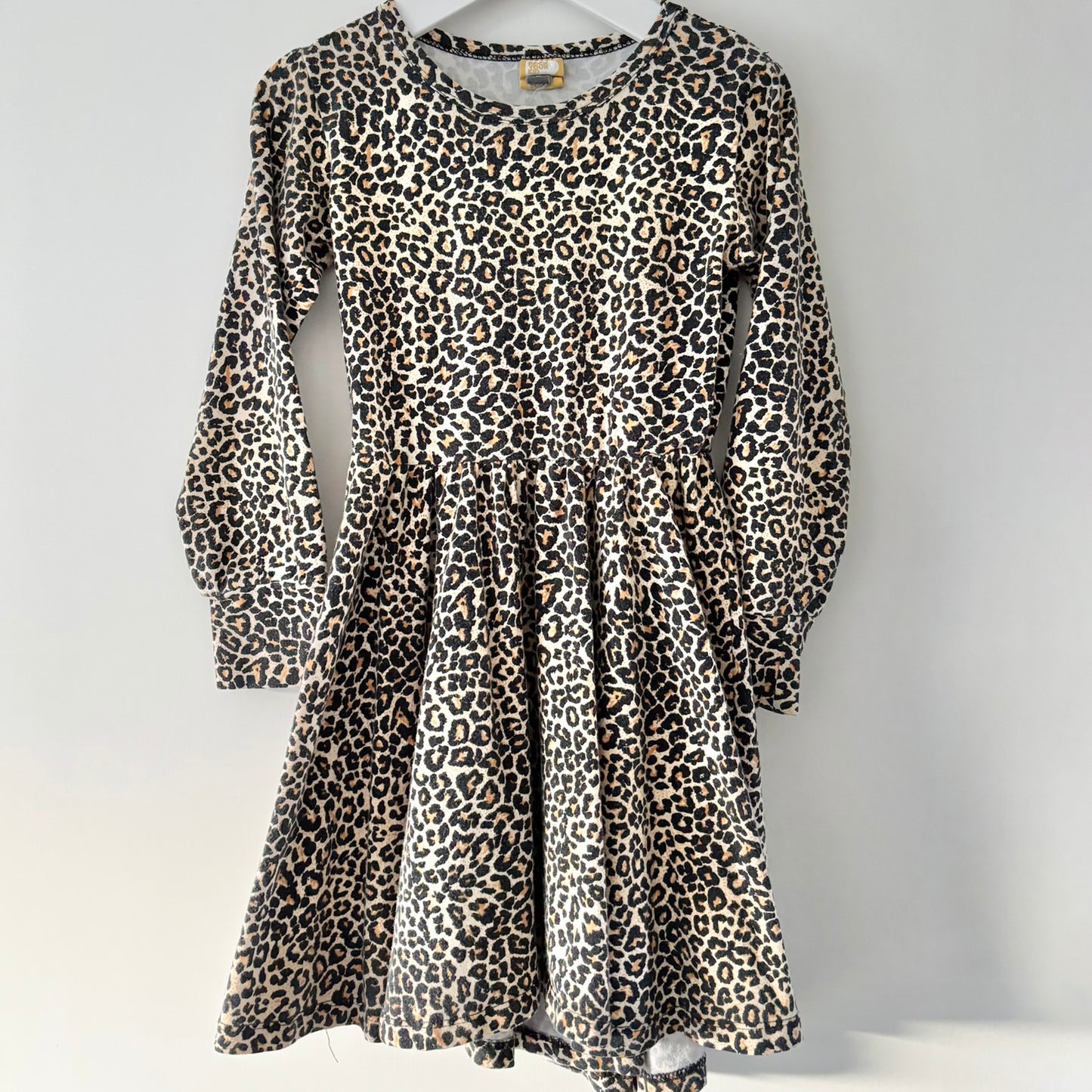 Rock Your Kid Leopard Dress, Size 5
