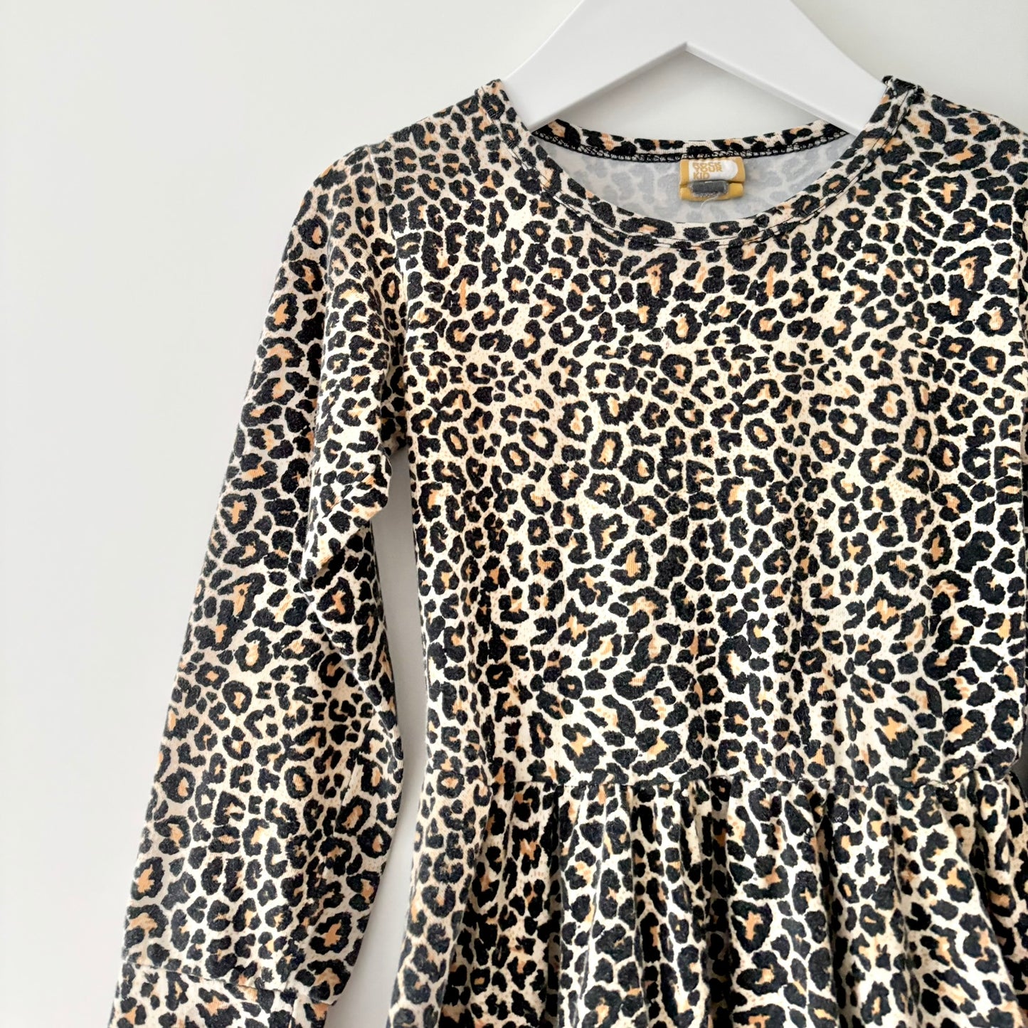 Rock Your Kid Leopard Dress, Size 5