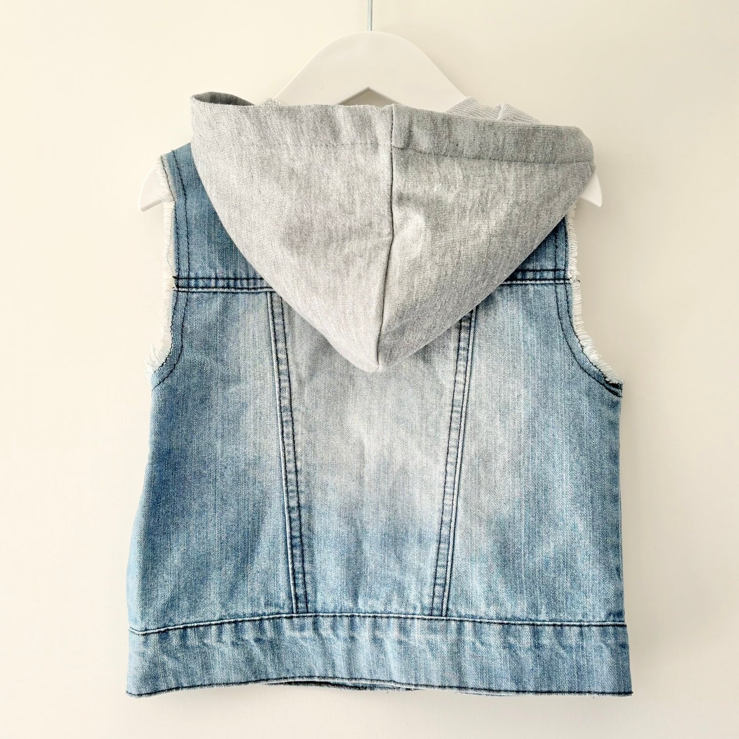 Charlie & Me Denim Vest, Size 3