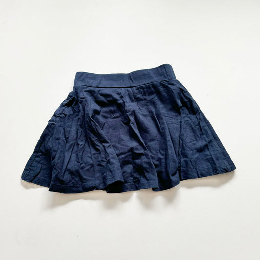 $2 BASICS - Navy Skort, Size 5