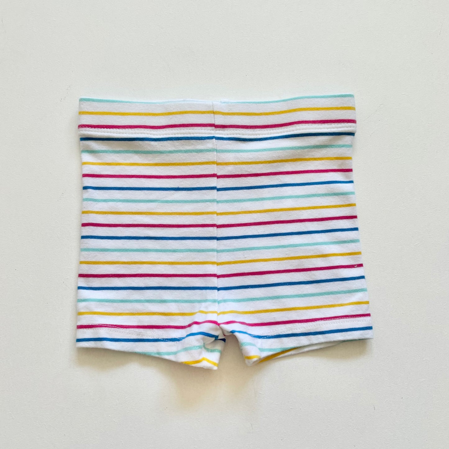 $2 BASICS - Joe Fresh Rainbow Bike Shorts, 6-12m