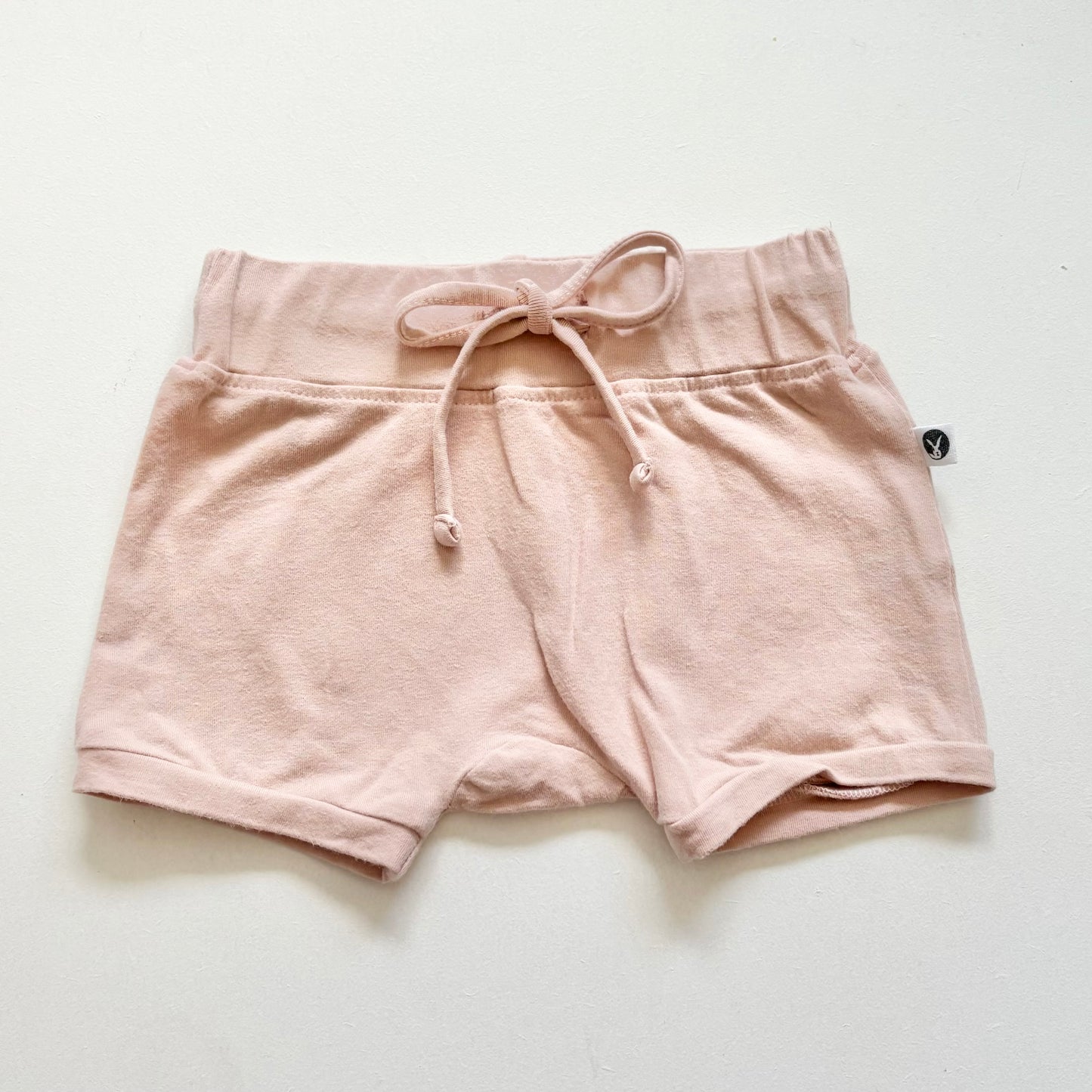 $2 BASICS - Burrow & Be Shorties, 6-12m (Blush)