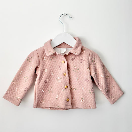 H&M Floral Jacket, 4-6m