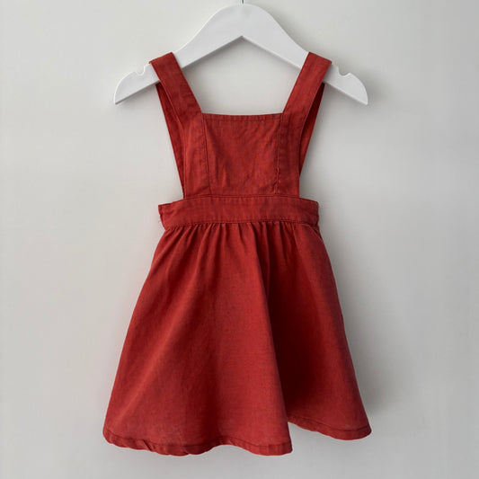 Miann & Co Ramie Pinafore, 6-12m