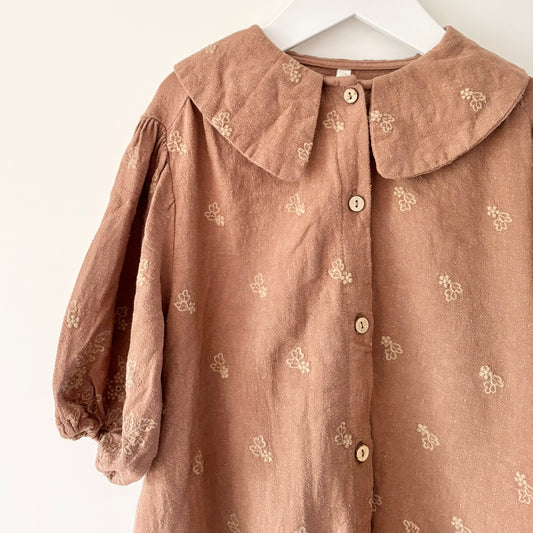 Rylee & Cru Linen Shirt Dress, Size 2-3