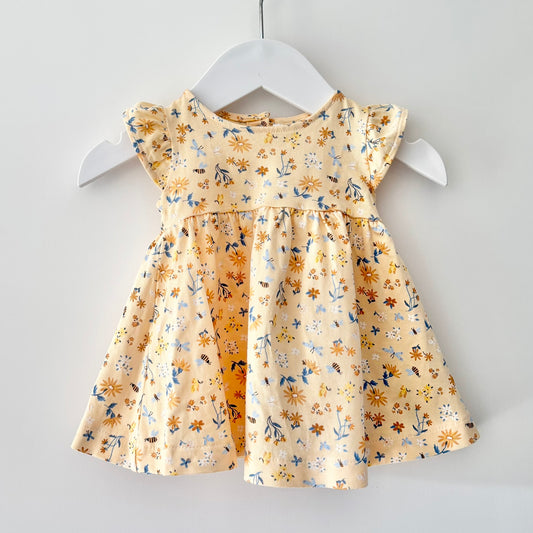 Next Floral Dress, 0-3m