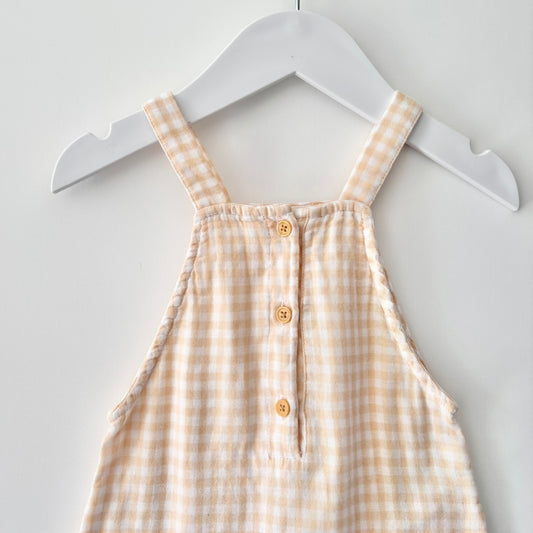 Miann & Co Gingham Playsuit, 6-12m