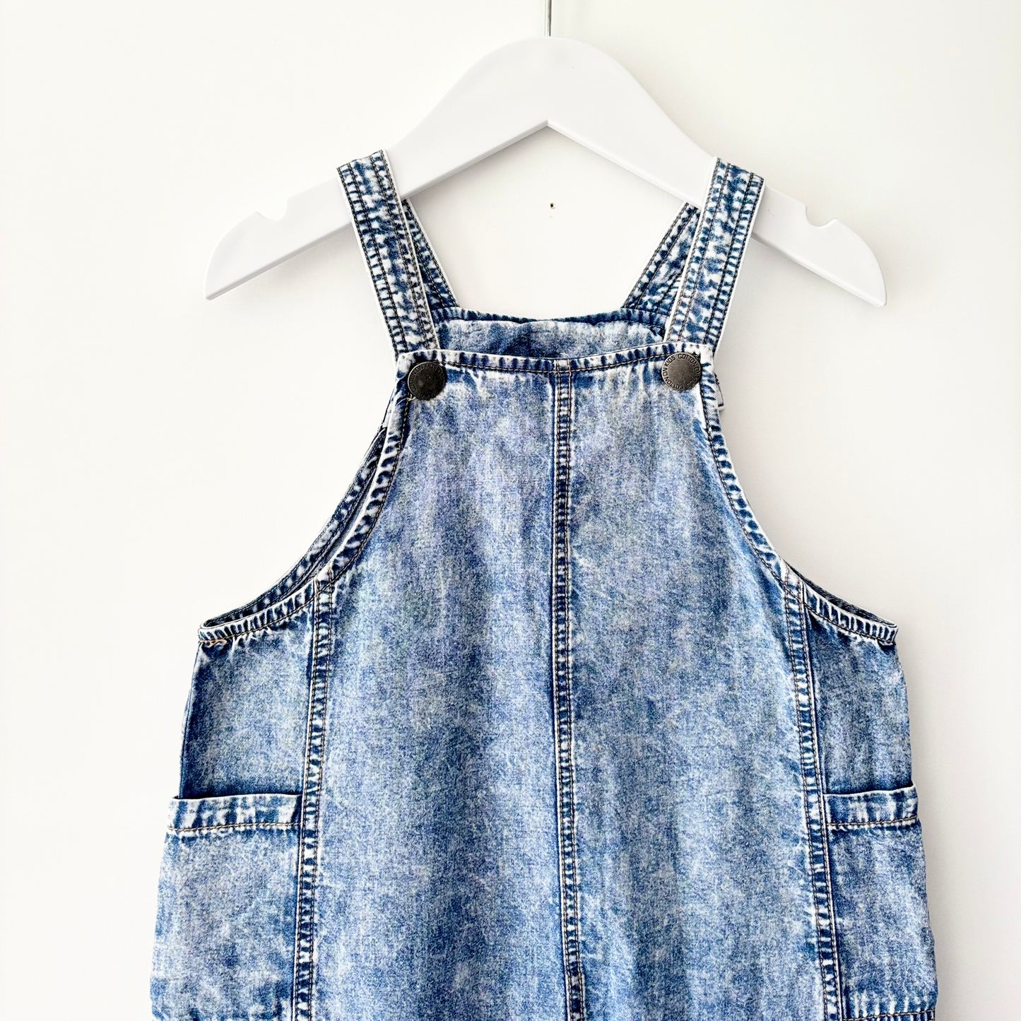 Cotton On Acid Wash Overalls, 12-18m