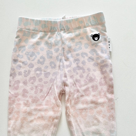 $2 BASICS - HUX Leopard Leggings, 6-12m