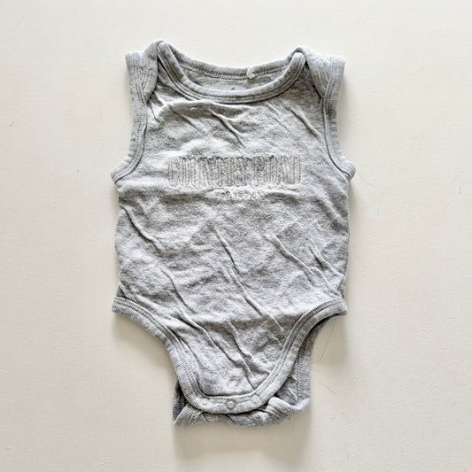$2 BASICS - Country Road Heritage Singlet, 0-3m