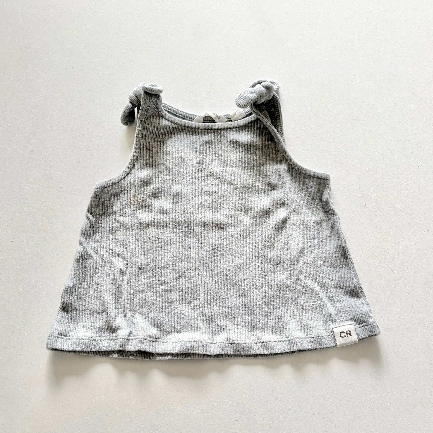 $2 BASICS - Country Road Bow Singlet, 12-18m