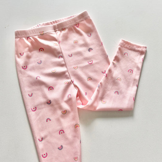 $2 BASICS - Rainbow Ribbed Leggings, 12-18m