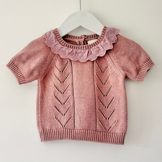 Little Bundle Knit Tee, 0-3m