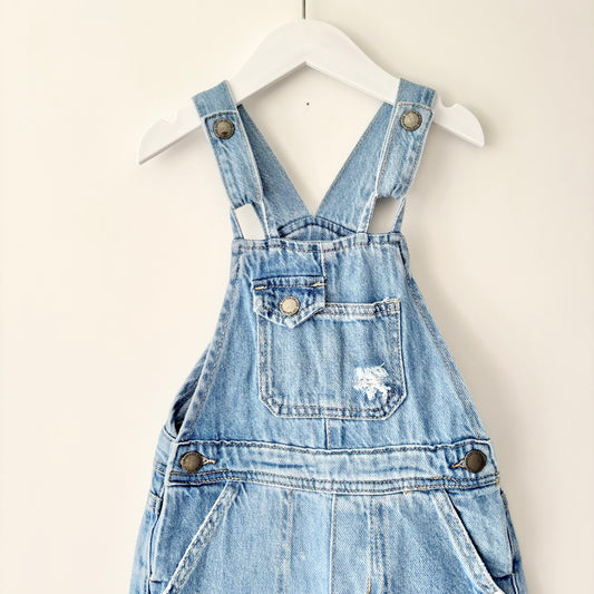 Cotton On Denim Overalls, Size 5