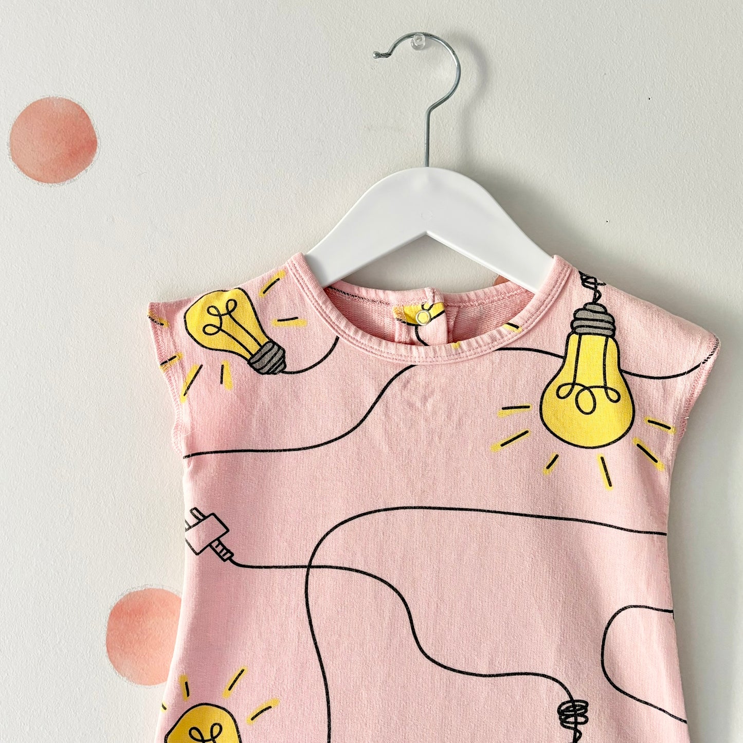 Sookibaby Lightbulb Onesie, 12m