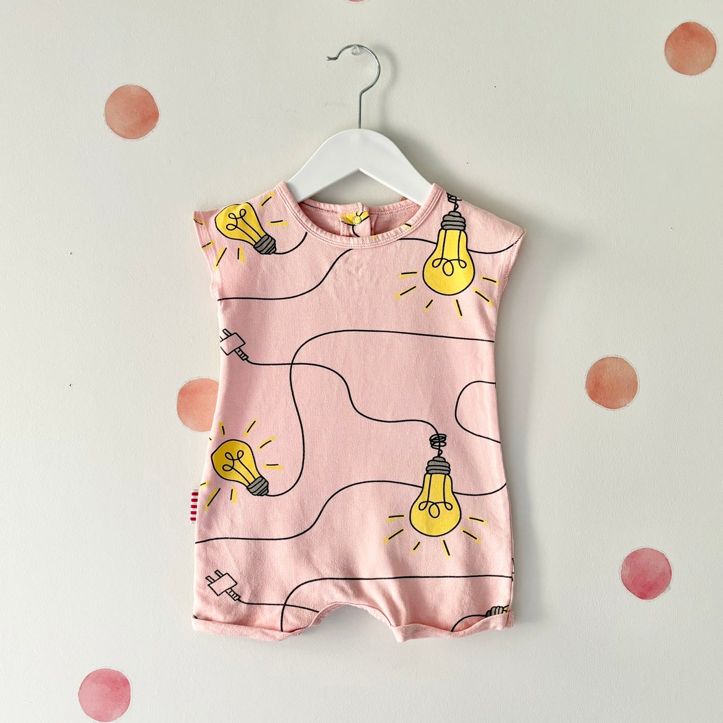 Sookibaby Lightbulb Onesie, 12m