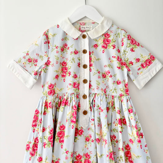 Lacey Lane Vintage Floral Dress, Size 6